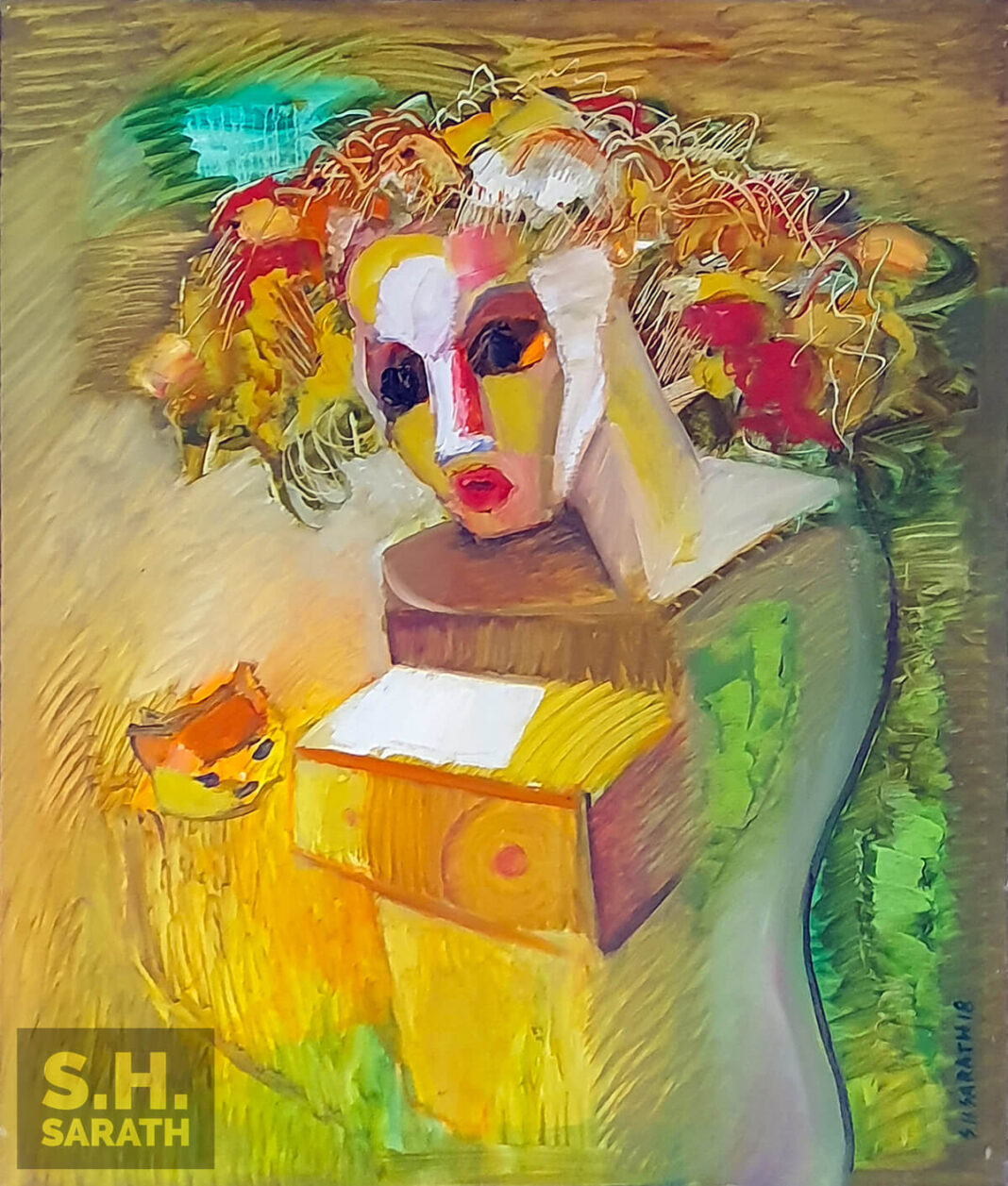 Cat by S.H.Sarath (1)