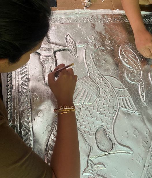 Conservation work at the Bawa Space in Colombo - 2